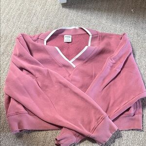 PINK Victoria's Secret Mauve V-Neck Sweater